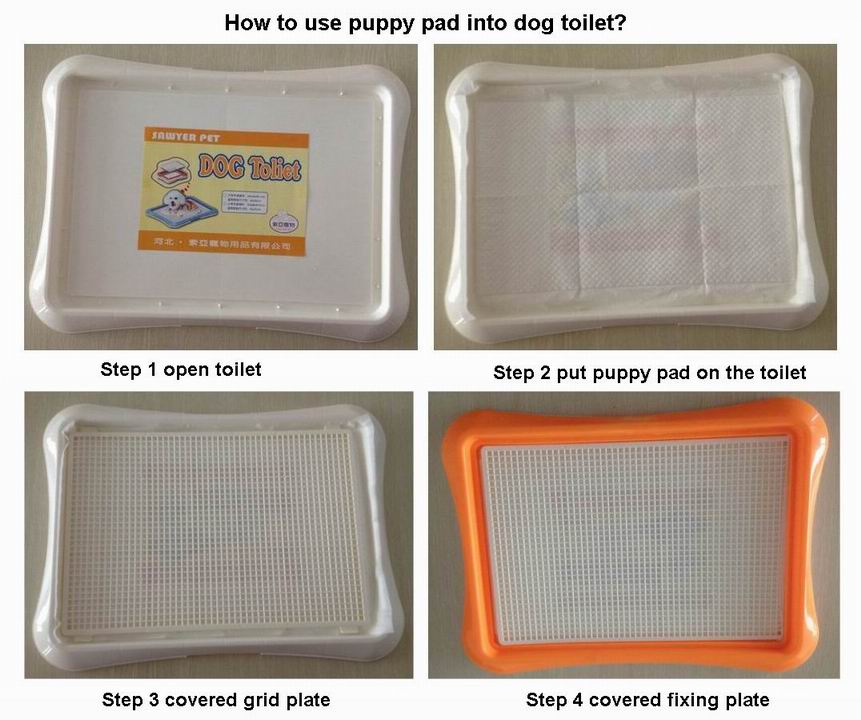 Pet training pads with 5 layers for dog training keep house clean